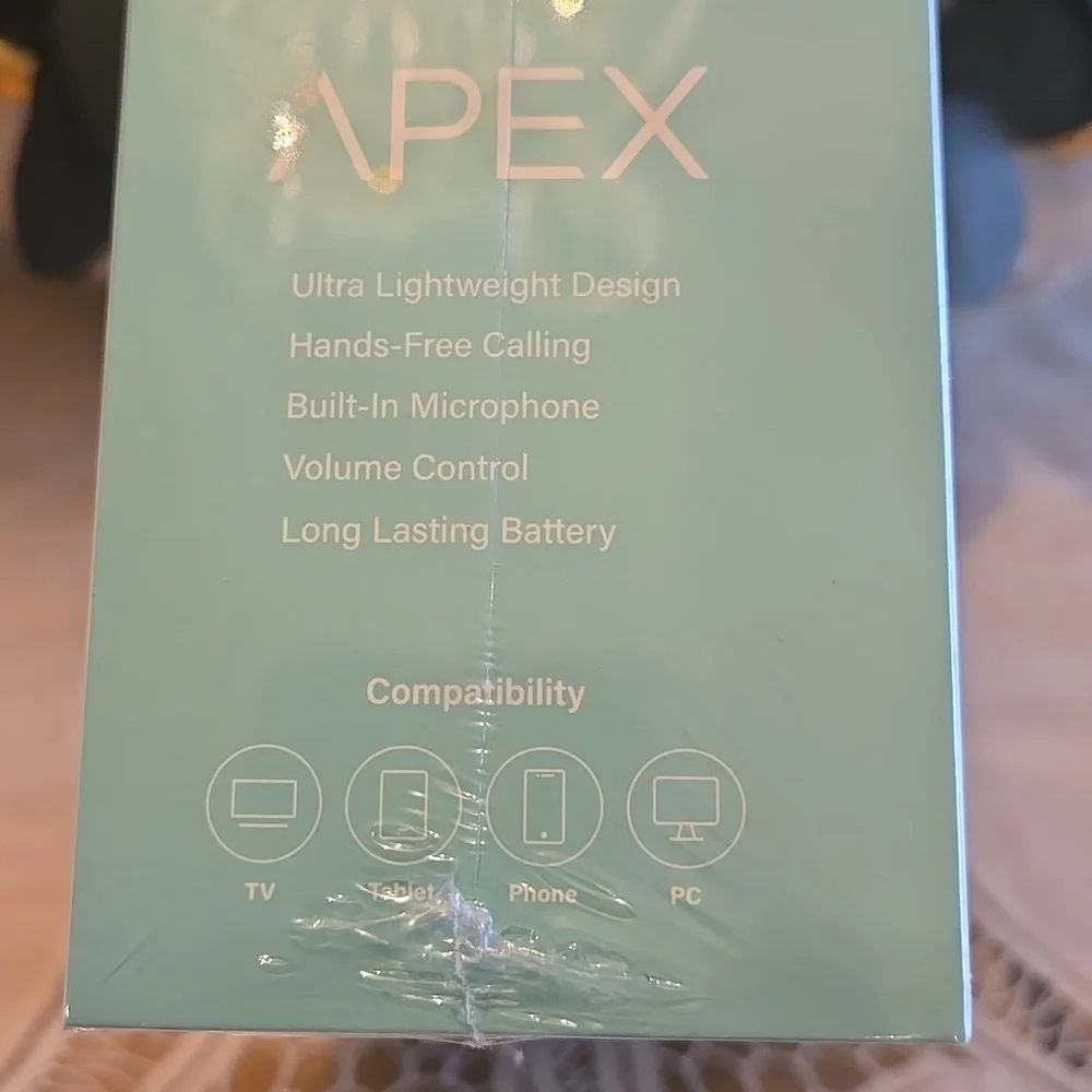 APEX PRO **MINT** WIRELESS Headphones Bluetooth Noise Canceling NEW - SEALED BOX